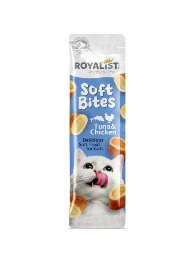 Royalıst Soft Bites Tuna & Chicken 10 Gr - Royalist