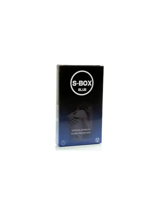 S-BOX Prezervatif Blue Klasik 12 adet - 1