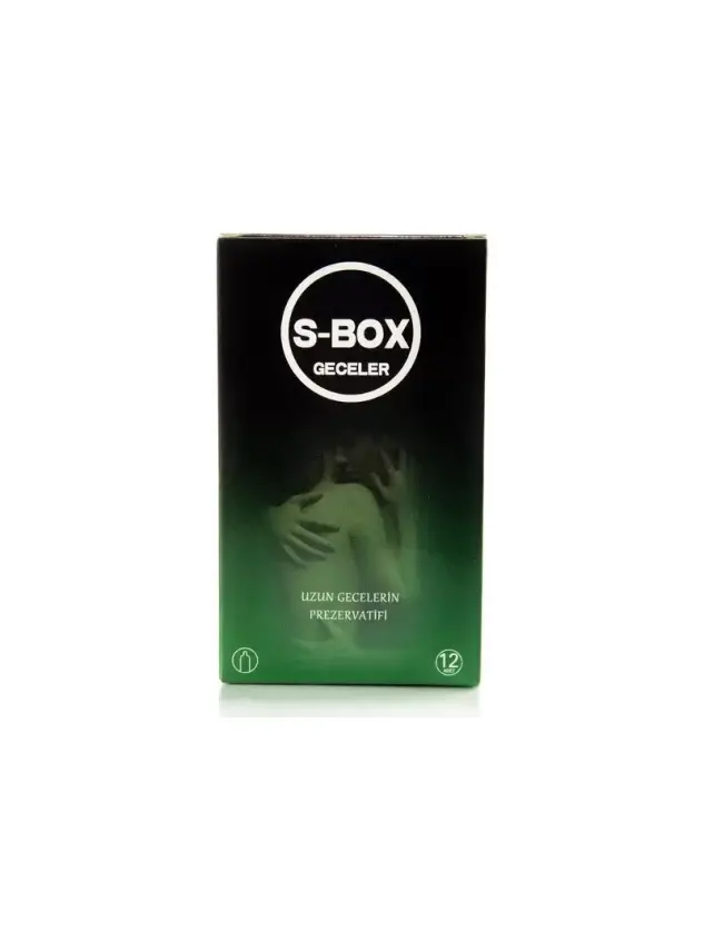 S-BOX Prezervatif Uzun Geceler 12 adet - 1