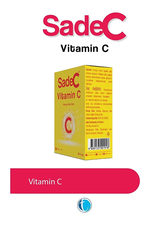 SadeC Vitamin C 30 Şase - 2