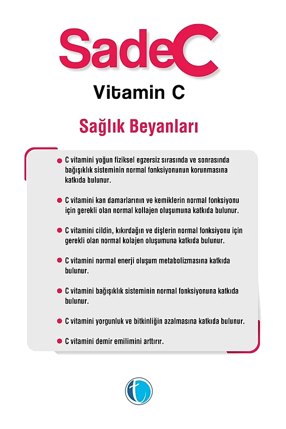 SadeC Vitamin C 30 Şase - 5