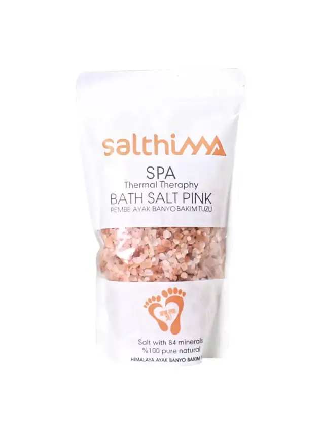 Salthima Spa Pembe Ayak Banyo Bakım Tuzu 500 gr - 1