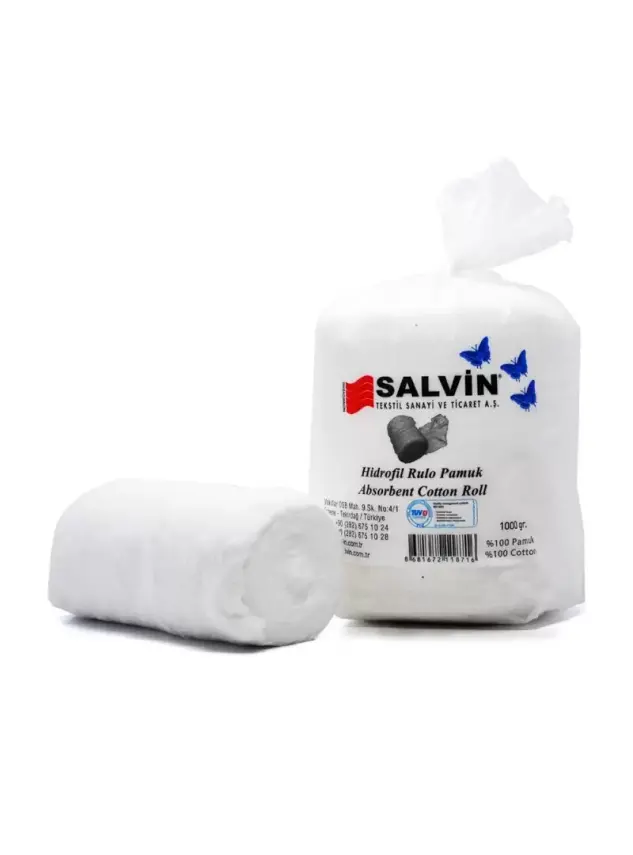 Salvin Hidrofil Rulo Pamuk 1000gr - 2