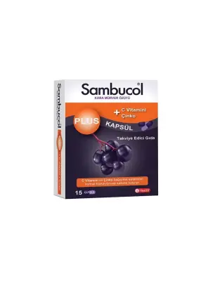 OUTLET - Sambucol Plus 15 Kapsül - Sambucol