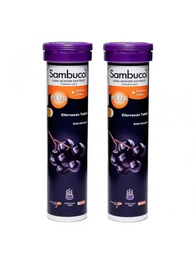 Sambucol Plus Efervesan 15 Tablet 2 Adet - 1