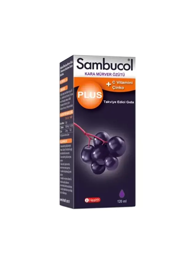 Sambucol Plus Likit Şurup 120ml - 1