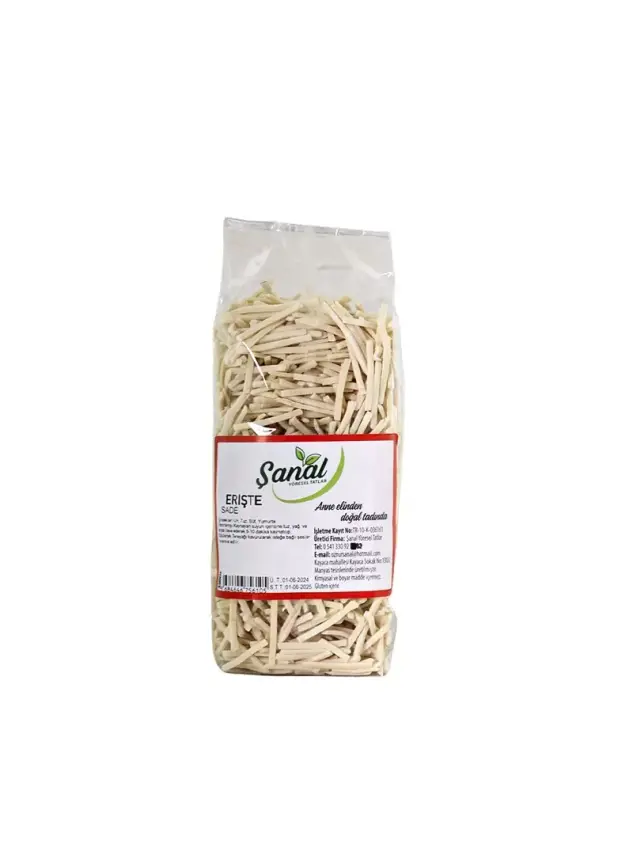 Şanal Erişte Sade 350gr - 2