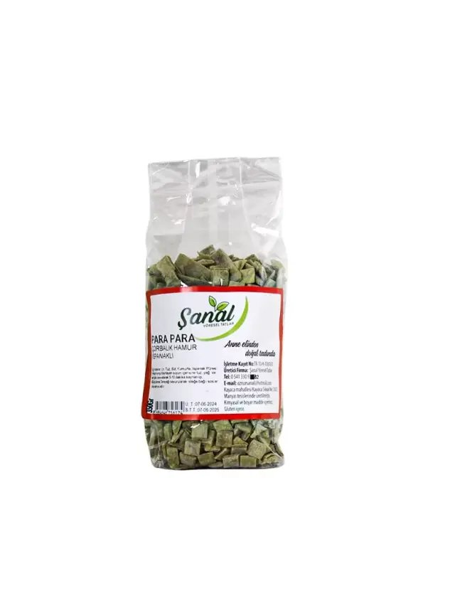 Şanal Para Para Çorbalık Hamur Ispanaklı 350gr - 2