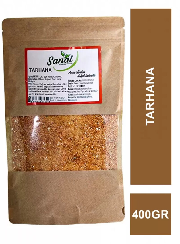 Şanal Tarhana 400gr - Şanal Yöresel Tatlar