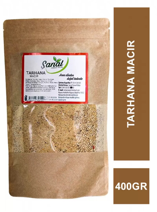 Şanal Tarhana Macır 400gr - Şanal Yöresel Tatlar