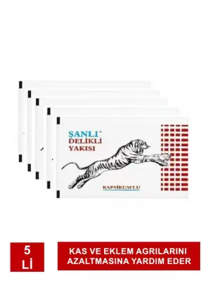 Şanlı Kapsikumlu Delikli Yakı 5'li - 2