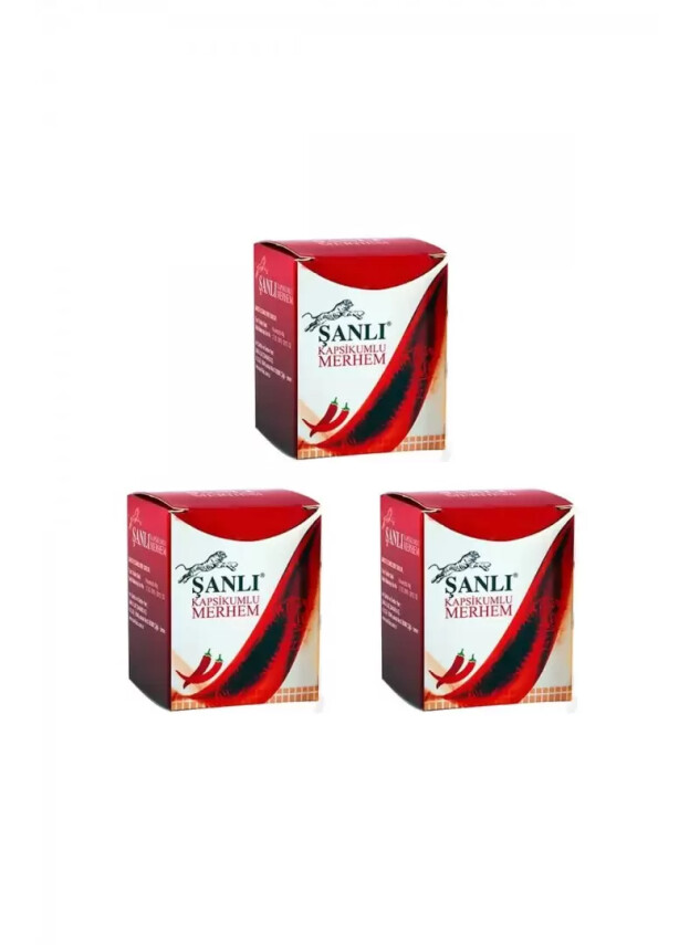 Şanlı Kapsikumlu Merhem 3,5 gr x 3 Adet - Şanlı