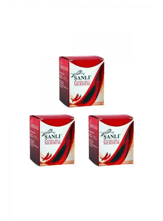 Şanlı Kapsikumlu Merhem 3,5 gr x 3 Adet - 1