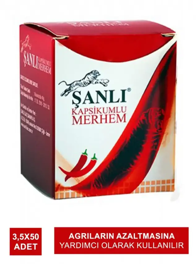 Şanlı Kapsikumlu Merhem 3,5 gr x 50 Adet - 2