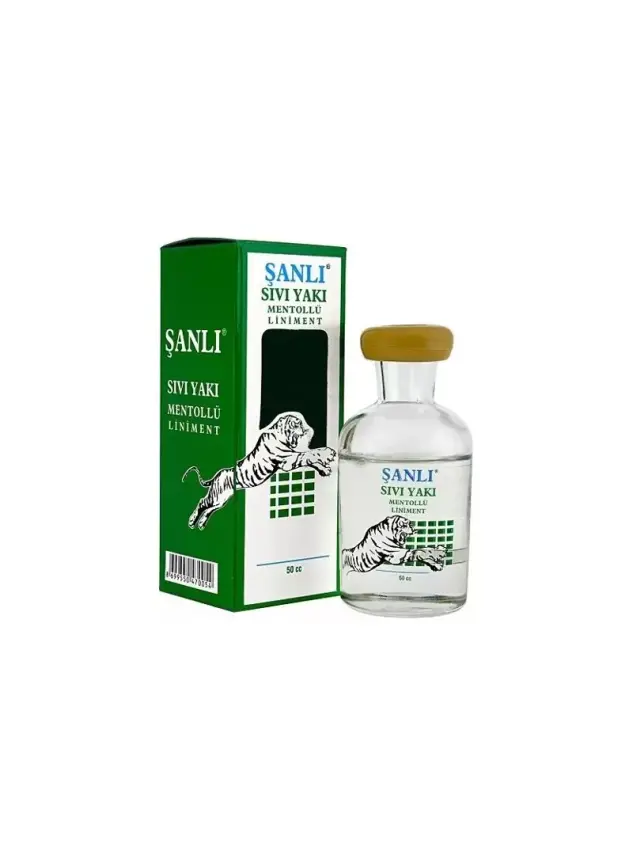 Şanlı Mentollu Liniment 50cc Sıvı Yakı - 1