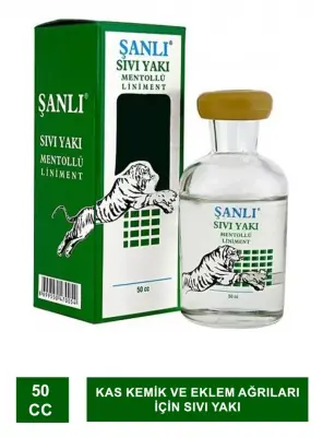 Şanlı Mentollu Liniment 50cc Sıvı Yakı - 2