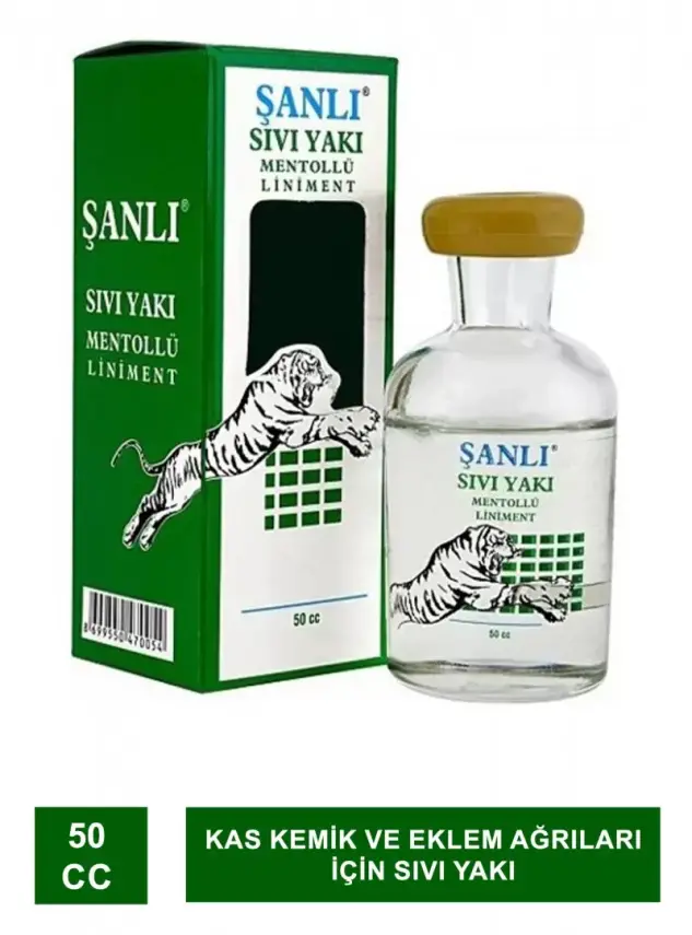 Şanlı Mentollu Liniment 50cc Sıvı Yakı - 2
