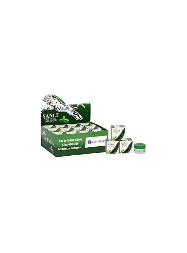 Şanlı Mentollü Merhem 5 gr x 24 Adet - 1