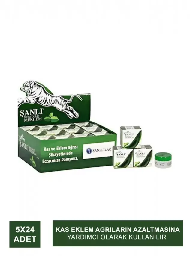 Şanlı Mentollü Merhem 5 gr x 24 Adet - 2