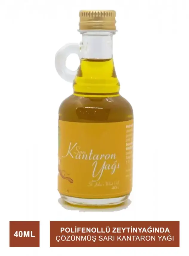 Sarı Kantaron Yağı 40 Ml -Polifenollü Zeytinyağında Çözünmüş- - 2