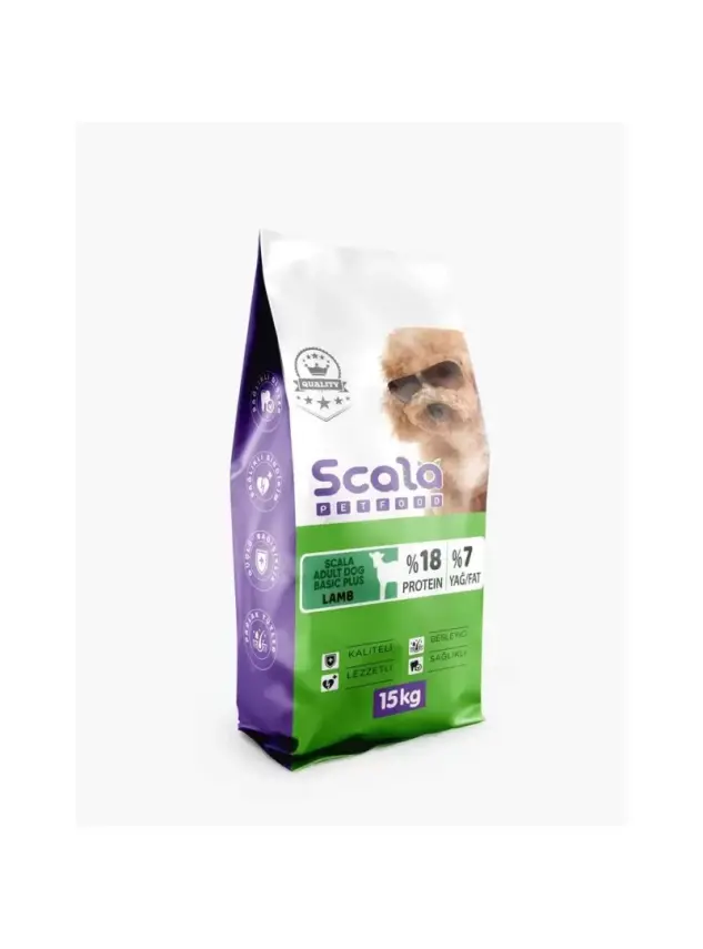 Scala Adult Dog Basıc Plus 18/7 L&R 15 kg - 1