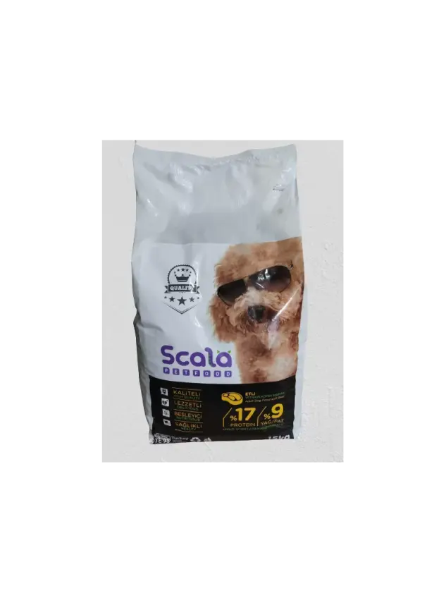 Scala Etli Yetişkin Köpek Maması 10 kg - 1