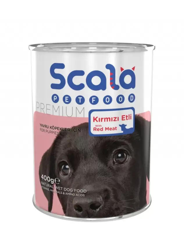 Scala Kırmızı Etli Yavru Köpek Konservesi 400 gr - 1