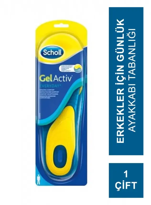 Scholl GelActiv Günlük Ayakkabı Tabanlığı Erkekler İçin - 2