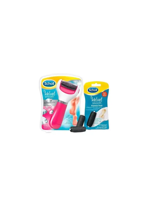 Scholl Velvet Smooth Ayak Törpüsü + Velvet 2' li Yedek Törpü HEDİYE - 1