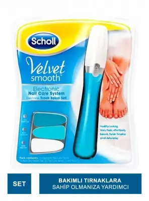 Scholl Velvet Smooth Elektronik Tırnak Bakım Seti - 2