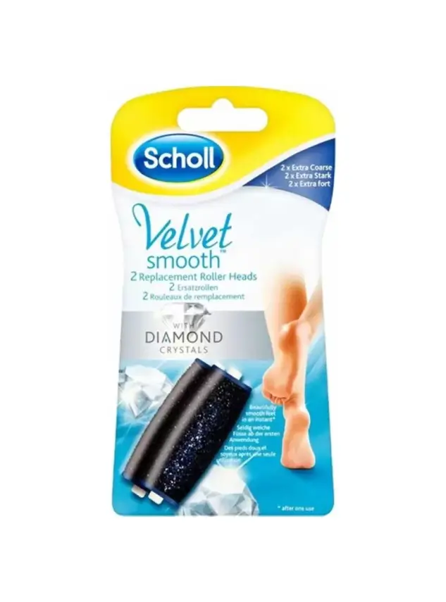Scholl Velvet Smooth Elmas Taneli 2li Yedek Başlık - 1