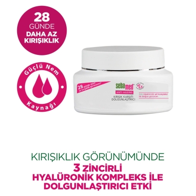 Sebamed Anti-Ageing Kırışık Karşıtı Dolgunlaştırıcı Krem 50 ml - 1