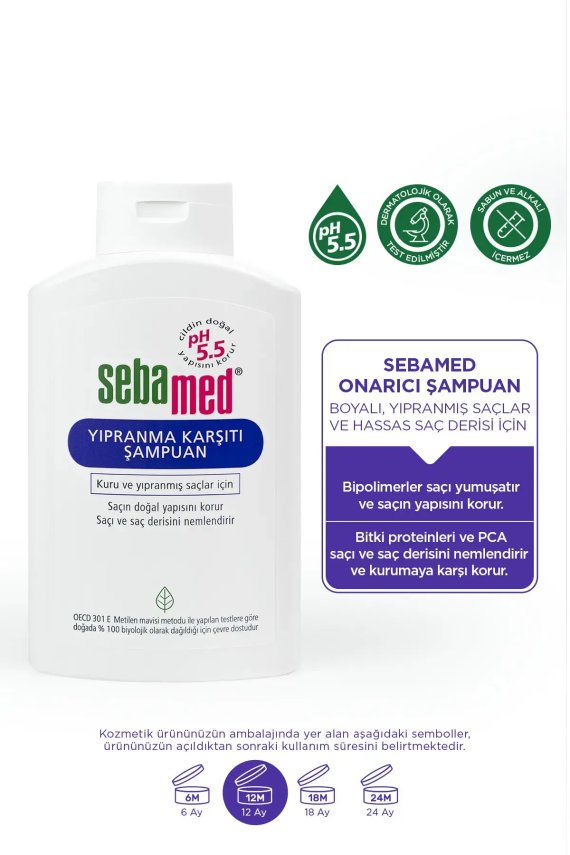 Sebamed Anti-Damage Yıpranma Karşıtı Şampuan 400 ml - 2