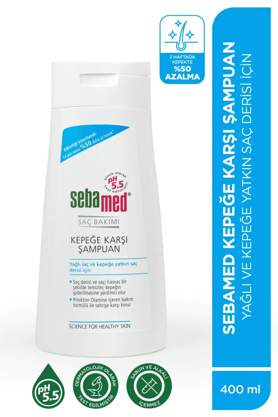 Sebamed Anti Dandruff Kepek Karşıtı Şampuan 400 ml - 1