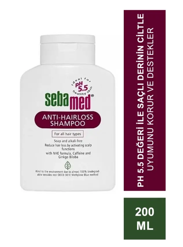 Sebamed Anti Hair Loss Saç Dökülmesine Karşı Şampuan 200 ml - 1