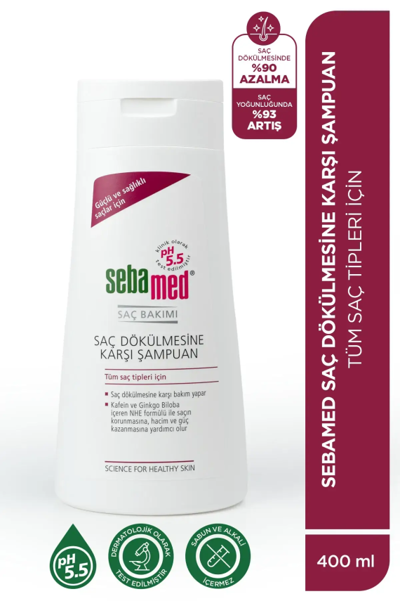 Sebamed Anti Hair Loss Saç Dökülmesine Karşı Şampuan 400 ml - 1