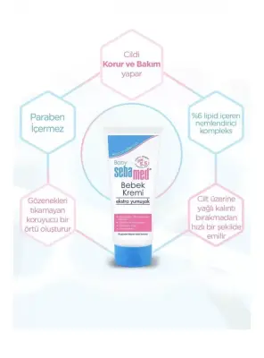 Sebamed Baby Krem Extra Soft 200 Ml - 3