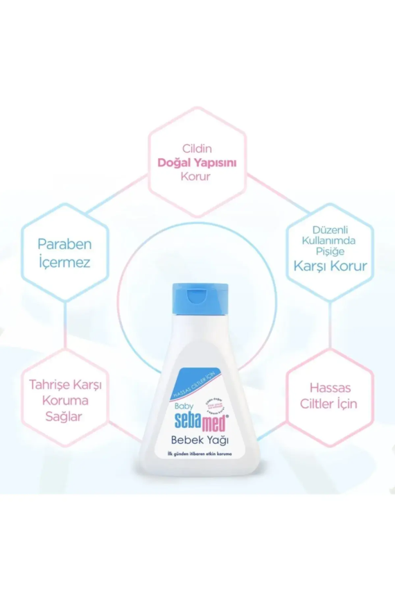 Sebamed Baby Oil Bebek Yağı 150ml - 3