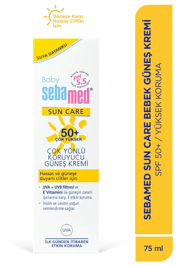 Sebamed Baby Sun SPF 50+ 75 ml Güneş Kremi - 2