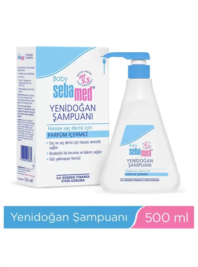 Sebamed Baby Yenidoğan Şampuanı 500 ml - 1