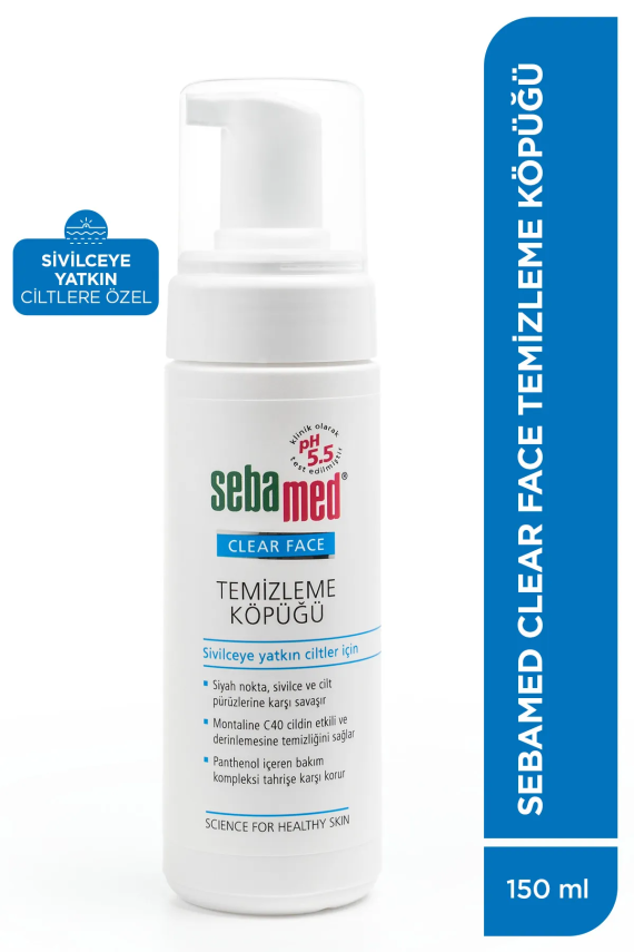 Sebamed Clear Face Temizleme Köpüğü 150ml - 1