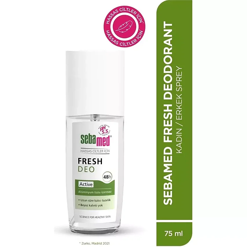 Sebamed Deodorant Fresh Active Sprey 75 ml - 1