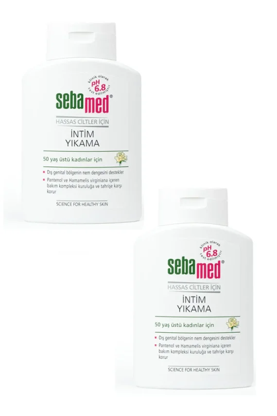 Sebamed İntim Menapoz Ph 6,8 Yıkama Jeli 200 ml 2 Adet - 1