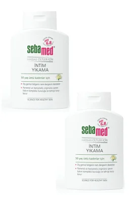 Sebamed İntim Menapoz Ph 6,8 Yıkama Jeli 200 ml 2 Adet - 1