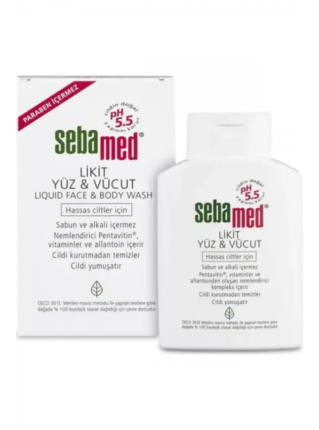 Sebamed Likit Yüz ve Cilt Temizleme Jeli 200ml - 3