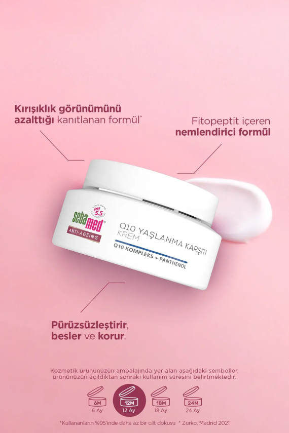 Sebamed Q10 Yaşlanma Karşıtı Koruyucu Krem 50 ml - 3