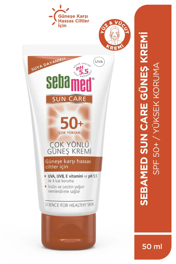 Sebamed Spf50+ Çok Yönlü Koruyucu Güneş Kremi 50 ml - 1