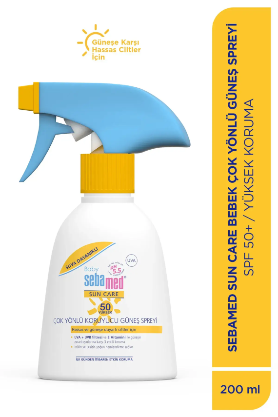 Sebamed Sun Baby SPF 50+ Güneş Spreyi 200 ml - 1