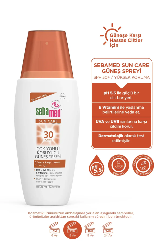 Sebamed Sun Care SPF 30 Güneş Spreyi 150 ml - 3