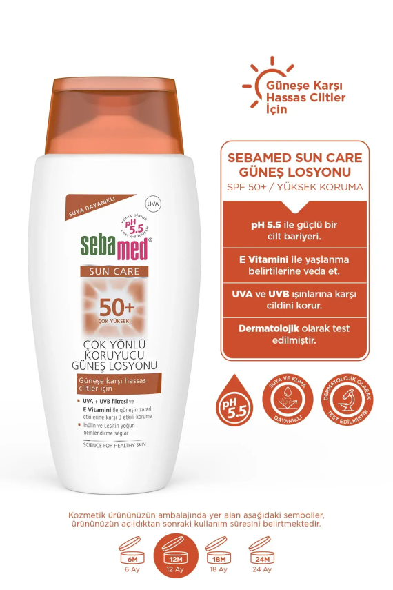 Sebamed Sun Care SPF 50+ Güneş Losyonu 150 ml - 3